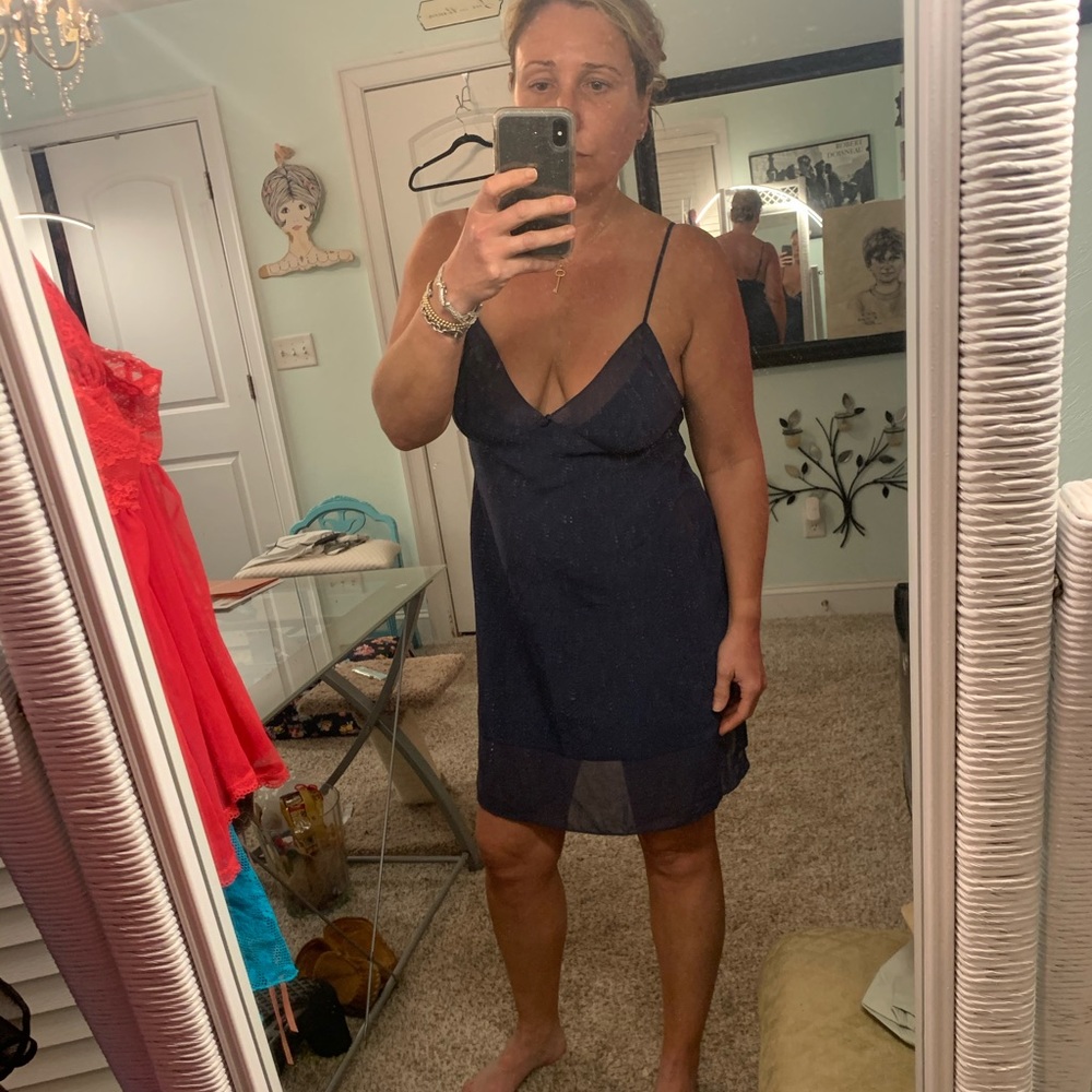 Victoria’s Secret M  vintage blue night gown
